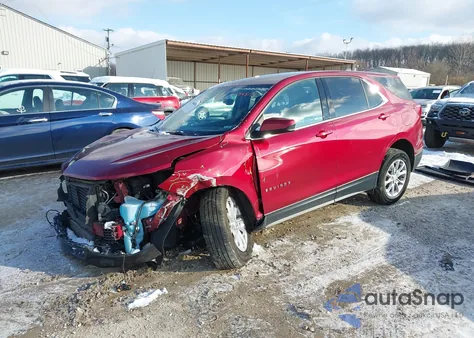 2020 Chevrolet Equinox Awd Lt 1.5L Turbo z USA, uszkodzony, nr VIN 3GNAXUEV6LL258095